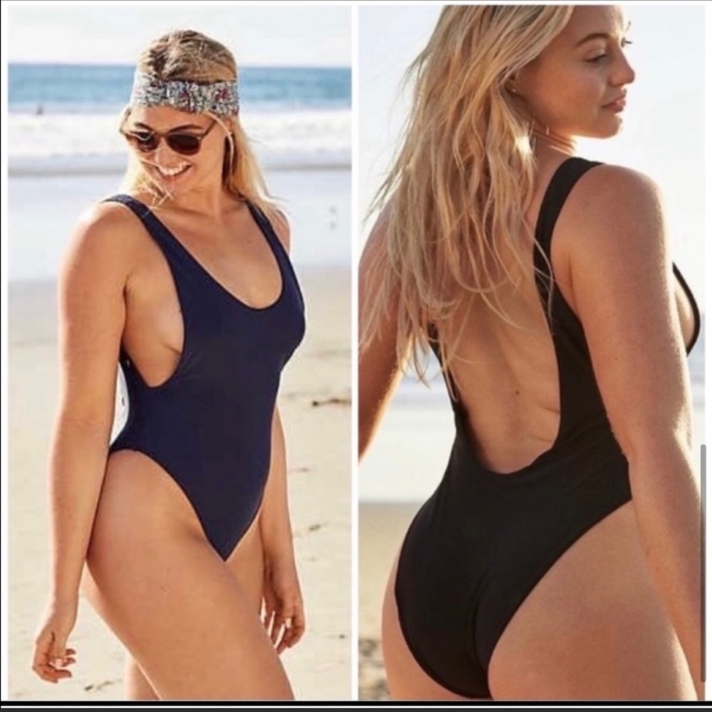 Black one piece